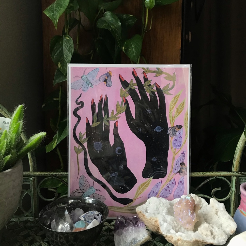 Meagan Boyd “Intertwined” Original Art Print